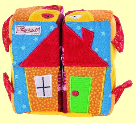 Klipp-Klapp W�rfel 1Plus Sigikid 49169 13x13xcm - Normalbild
