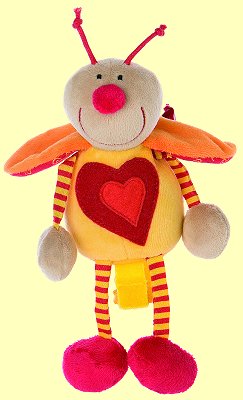 Klett-Greifling Biene Baby Basic Sigikid 49184 18cm - Normalbild