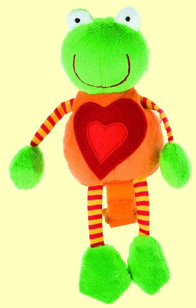 Klett-Greifling Frosch Baby Basic Sigikid 49185 18cm - Normalbild