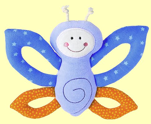 Farfally Greifling blau Sigikid 49350 - Normalbild