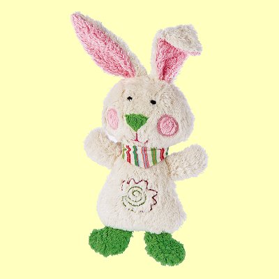 Natural Love Hase Blumenkohl mit Rassel Sigikid 48754 22cm - Normalbild
