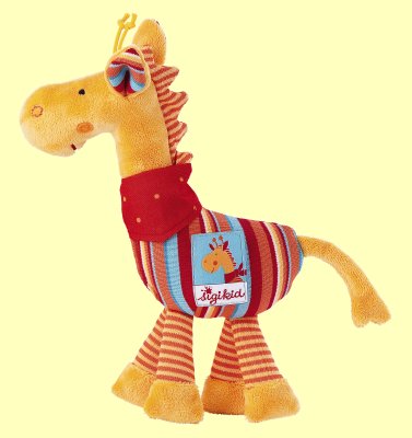 Gigi Giraffe Rassel 22cm Sigikid 48807 - Normalbild