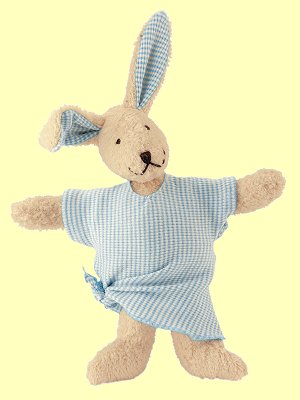 Hase blau Organic K�the Kruse 89097 23cm - Normalbild