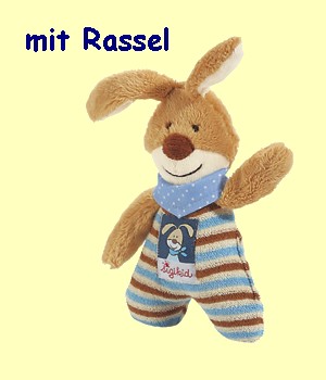 Semmel Bunny mit Rassel Sigikid 47891 15cm - Normalbild