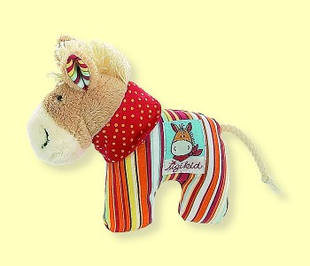 Jappy Jump Pferd mit Rassel Sigikid 47936 15cm - Normalbild