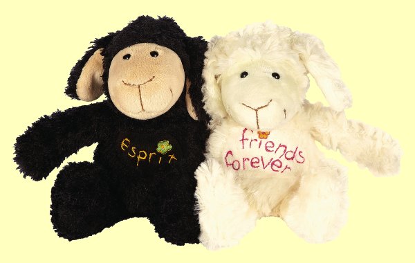 Cuddly Toys Twins Schaf 18cm Esprit 53425 - Normalbild