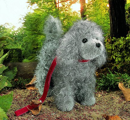 Zwergpudel Arabella Mohair Pl�schtier K�sen 5370 - Normalbild