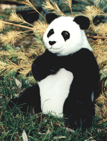 Panda sitzend Pl�schtier K�sen 3220 - Normalbild