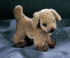 Hund Mini sandfarben Pl�schtier K�sen 4330 - Normalbild