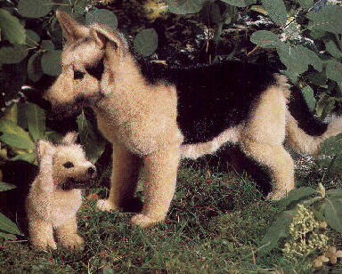 Sch�ferhund Pl�schtier K�sen 4060 - Normalbild