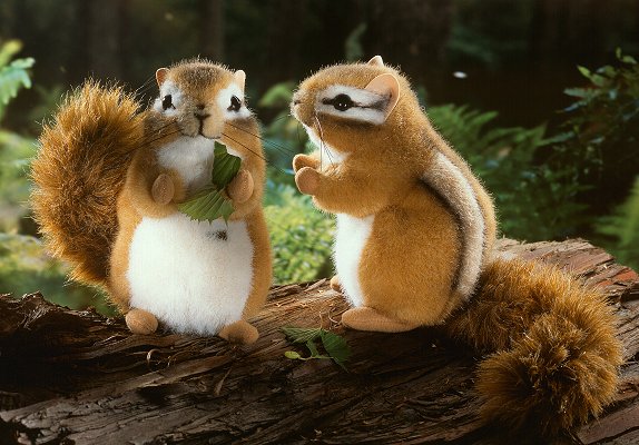 Streifenh�rnchen Burunduk Pl�schtier K�sen 5550 - Normalbild
