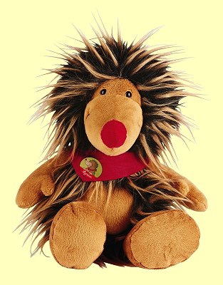 Ingo Isewitz Igel Schlenkerfigur klein 25cm Sigikid 38082 - Normalbild