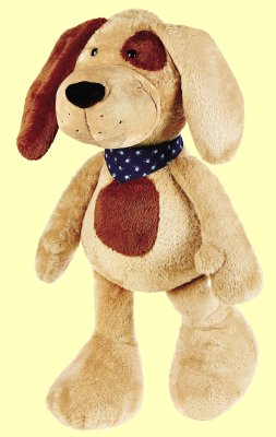 Fuffi Wuff Hund Schlenkerfigur XXL 80cm Sigikid 38166 - Normalbild