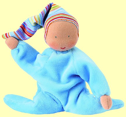 Nickibaby hellblau K�the Kruse 74194 - Normalbild
