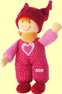 Babydolly P�ppchen rot klein Sigikid 49283 - Normalbild