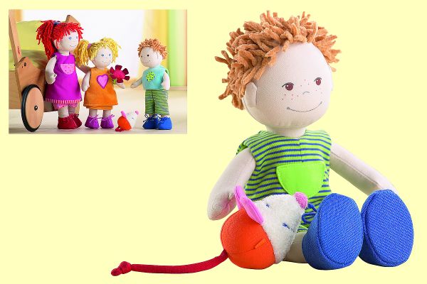 Stoffpuppe Lukas Haba 0981 ab 1 1/2 Jahre 30cm - Normalbild