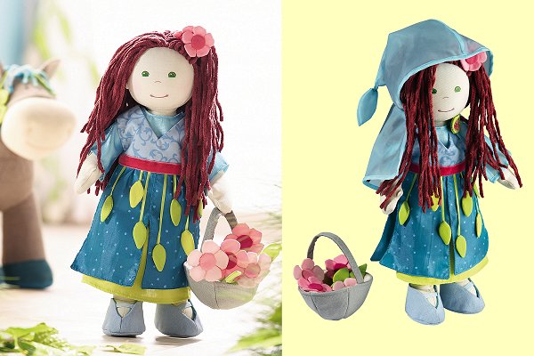 Stoffpuppe Fee Finja Haba 3677 ab 1 1/2 Jahre 38cm - Normalbild