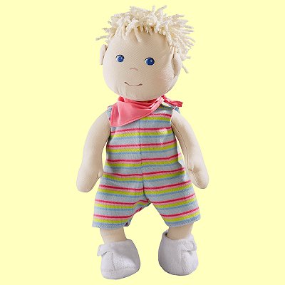 Stoffpuppe Babypuppe Luca Haba 3660 ab 1 1/2 Jahre 40cm - Normalbild