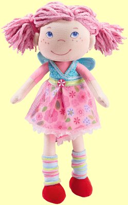 Stoffpuppe Elfe Elfine Haba 5722  ab 1 1/2 Jahre 32cm - Normalbild