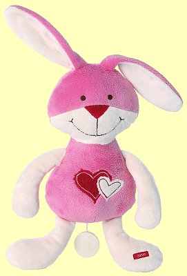 Bunny with Heart Spieluhr Hase mit Herz Esprit 53223 - Normalbild