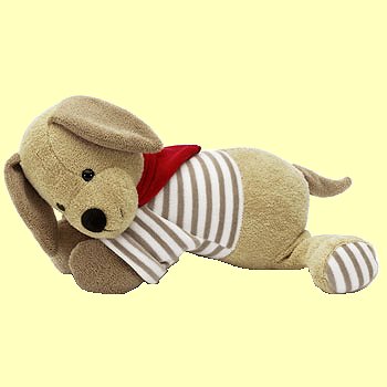 Hund Hanno Schlaf-Gut-Figur mit Herzton Sterntaler 31832 - Normalbild