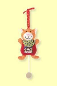 Mini-Spieluhr Katze Sigikid 49764 16cm - Normalbild