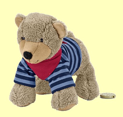 B�r Basti Spieluhr gro� 27cm Sterntaler 61123  - Normalbild