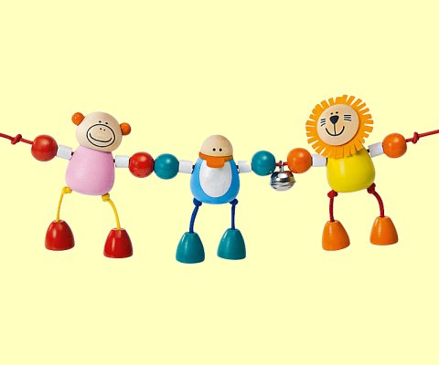 Kinderwagenkettte Rasselbande Selecta 1349 - Normalbild
