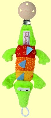 Schnullerkette Krokodil Baby Basic Sigikid 49917 18cm - Normalbild