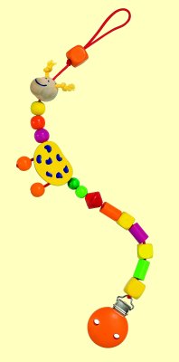 Schnullerkette Collini Giraffe Selecta 1383  - Normalbild