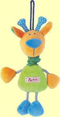 Anh�nger Giraffe Vibrations-Rassel Sigikid 49092 - Normalbild