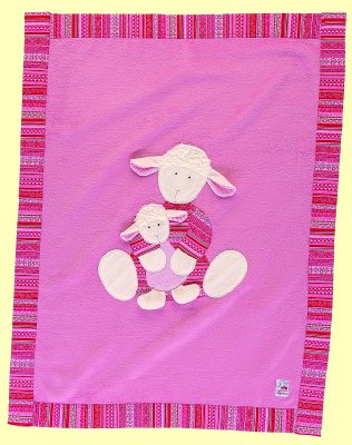 Schnuggi Schaf Decke Sigikid 48175 100x75cm - Normalbild