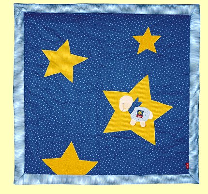 BluBluBlu Schaf Decke 100x100cm Sigikid 40159 - Normalbild