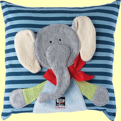 Elefant Lolo Lombardo Kissen Sigikid 48805 - Normalbild