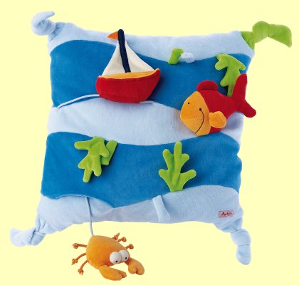 Spielkissen Meer PlayQ 33cm Sigikid 49089 - Normalbild