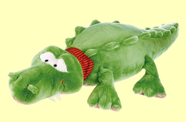 Doky Kroky Krododil Kissen gro� 70cm Sigikid 38150 - Normalbild