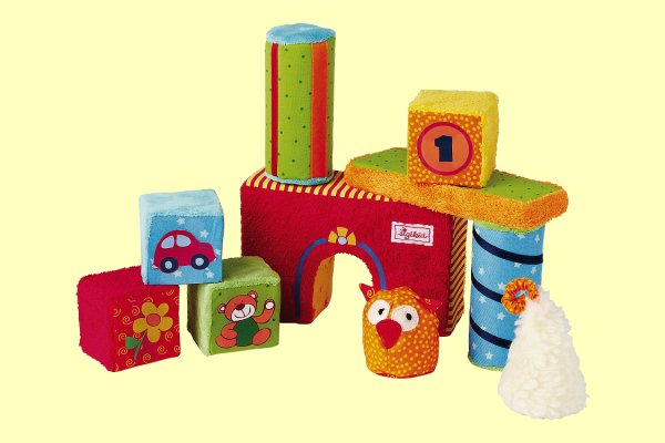 Baukl�tze Stoff PlayQ Sigikid 40056 - Normalbild