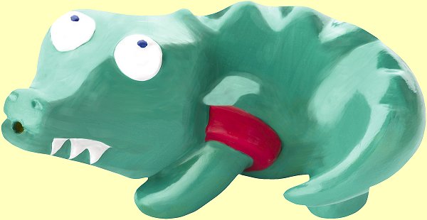 Spritzfigur Krokodil Haba 5091 - Normalbild