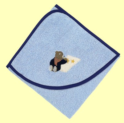 B�r Benny Kapuzenbadetuch 100x100 Sterntaler 16905 - Normalbild