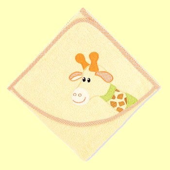 Giraffe Gloria Kapuzenbadetuch 100x100 Sterntaler 16110 - Normalbild