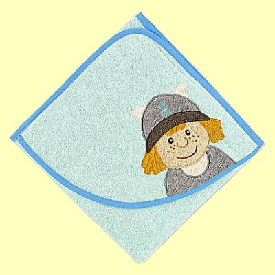 Wikinger William Kapuzenbadetuch 100x100 Sterntaler 16111 - Normalbild