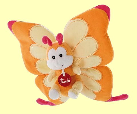 Classic Schmetterling Mirtilla gelb 30cm Trudi 23990 - Normalbild