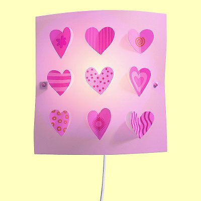 Wandlampe Herzen Haba 7559 - Normalbild