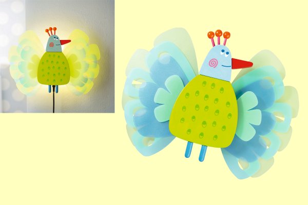 Schlummerlicht Traum-Pfau Haba 7482 - Normalbild