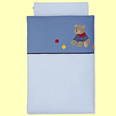 B�r Basti Bettw�sche 100x135cm Sterntaler 92103 - Normalbild