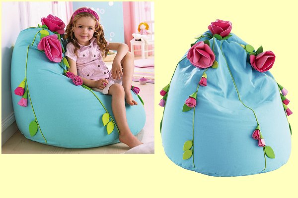 Sitzsack Rosenranken Haba 8601 - Normalbild