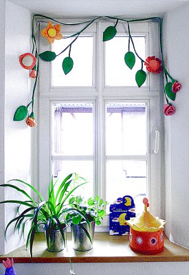 Stoffgirlande 4 St. Haba 2966 - Normalbild