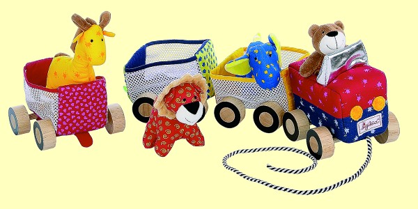 Safarizug PlayQ Sigikid 49669 Spielen und Nachziehen 60cm  - Normalbild