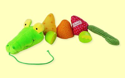 Nachzieh-Krokodil PlayQ Sigikid 49753 45cm - Normalbild