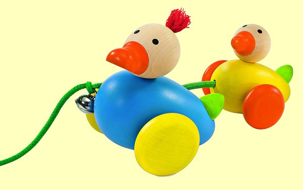 Nachzieh-Ente Paula und Paulini Selecta 1621 - Normalbild